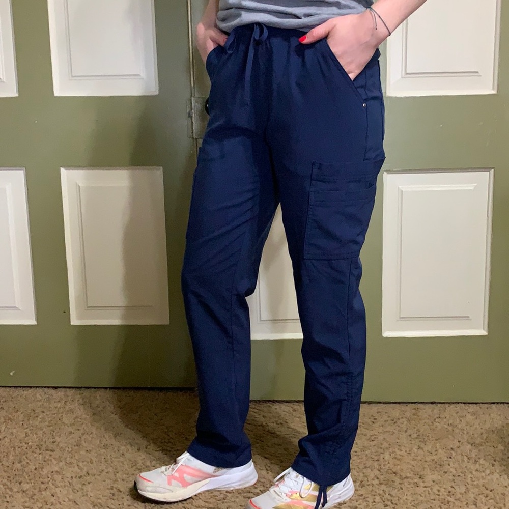 Navy blue scrubs